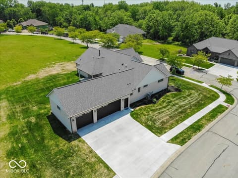 Aerial view at 10586 Jacks Way, Indianapolis, IN