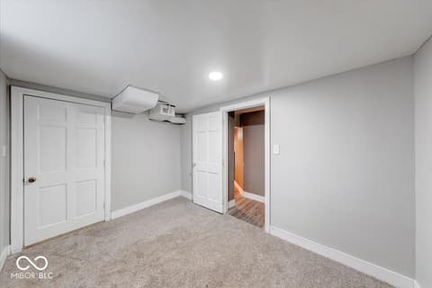 Bedroom at 4712 Vandalia Avenue, Indianapolis, IN