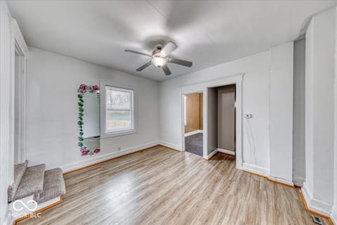 Bedroom at 4712 Vandalia Avenue, Indianapolis, IN
