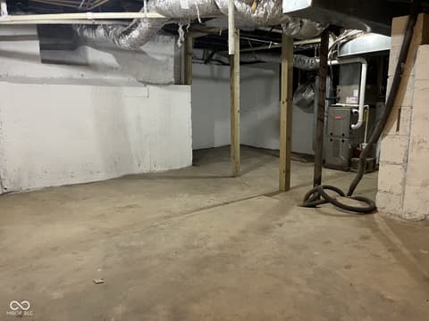 Basement at 209 Morgan Street, Crawfordsville, IN