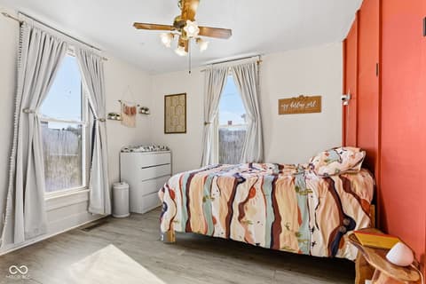 Bedroom at 909 S A Street, Elwood, IN