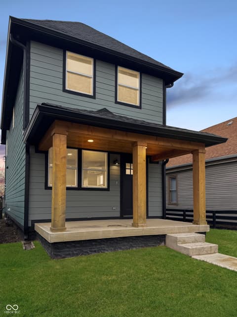 Front exterior at 1438 S Illinois Street, Indianapolis, IN