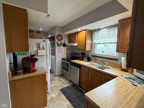 Kitchen at 1204 Paradise Way N, Greenwood, IN