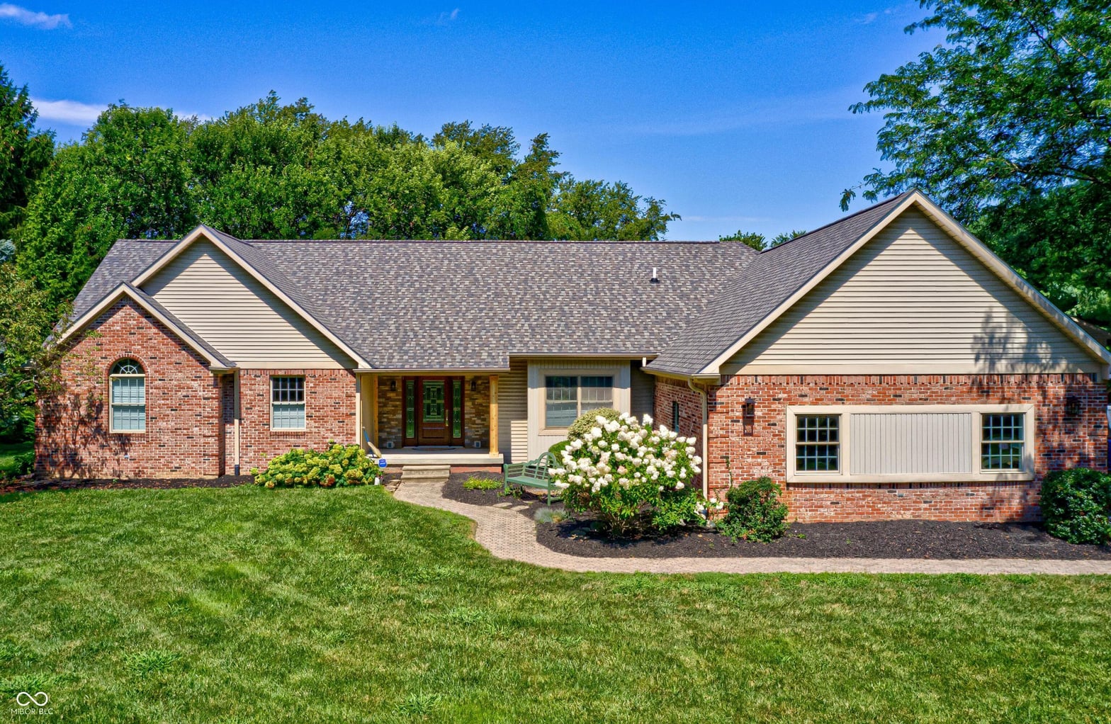 Front exterior at 917 S State Road 47, Crawfordsville, IN