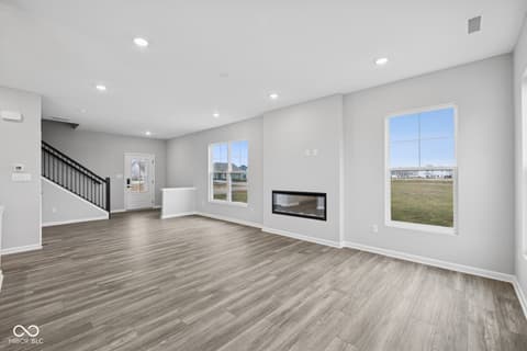 Family room at 12588 Cattle Ridge Drive, Noblesville, IN