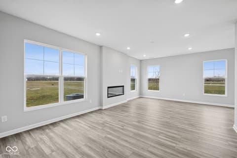 Family room at 12588 Cattle Ridge Drive, Noblesville, IN