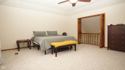 Bedroom at 375 Nottinghill Court, Indianapolis, IN