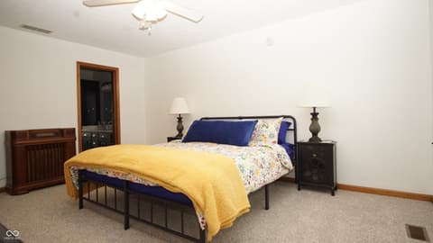 Bedroom at 375 Nottinghill Court, Indianapolis, IN