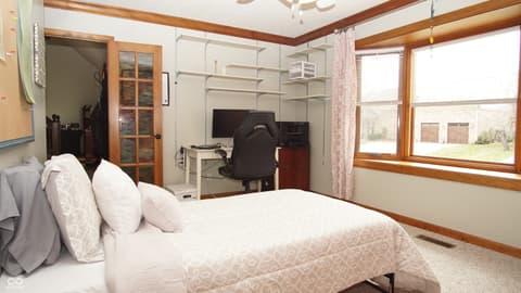 Bedroom at 375 Nottinghill Court, Indianapolis, IN