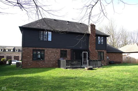 Backyard at 375 Nottinghill Court, Indianapolis, IN