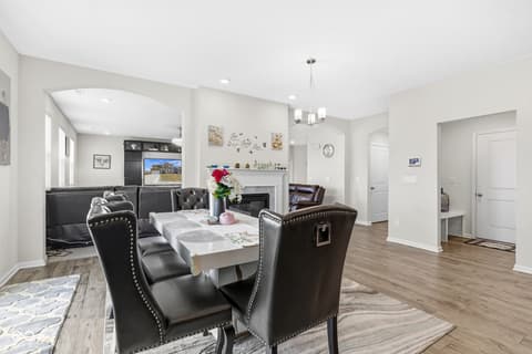 Dining room at 261 Dyson Drive, Whiteland, IN