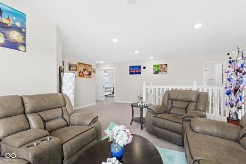 Living room at 261 Dyson Drive, Whiteland, IN