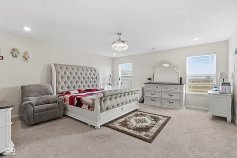 Bedroom at 261 Dyson Drive, Whiteland, IN
