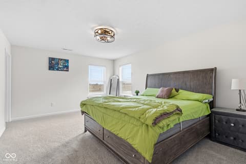 Bedroom at 261 Dyson Drive, Whiteland, IN