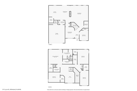Floor Plan — 261 Dyson Drive, Whiteland, IN