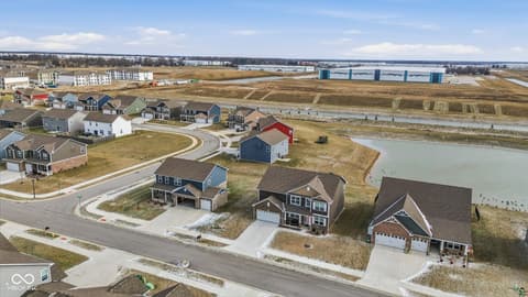 Aerial view at 261 Dyson Drive, Whiteland, IN