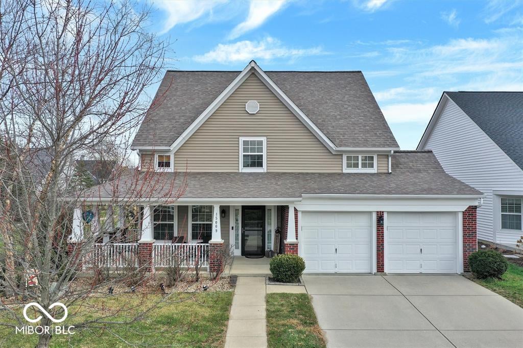 Front exterior at 15009 Montclair Drive, Westfield, IN