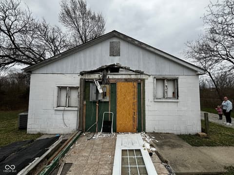 Front exterior at 1730 Wishmeyer Lane, Indianapolis, IN