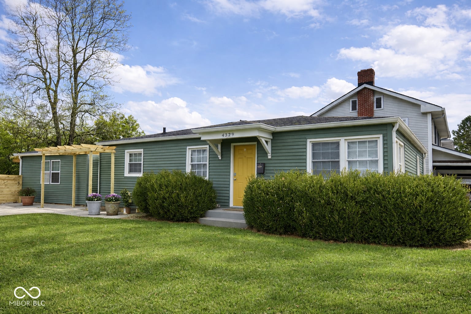 Front exterior at 4329 Sunset Avenue, Indianapolis, IN