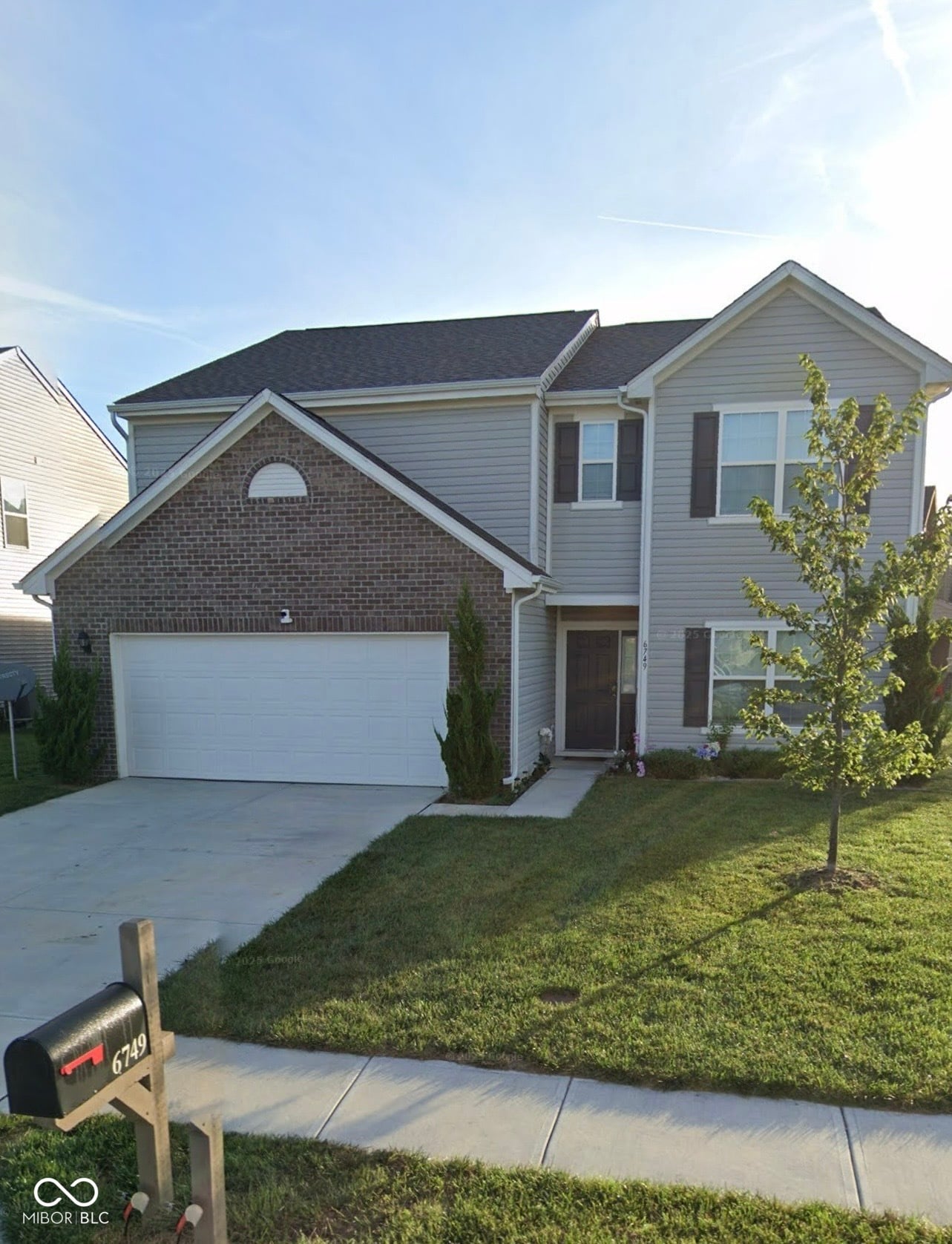 Front exterior at 6749 Trey Drive, Camby, IN
