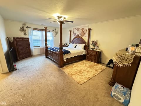 Bedroom at 6749 Trey Drive, Camby, IN