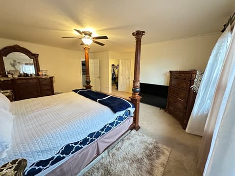 Bedroom at 6749 Trey Drive, Camby, IN