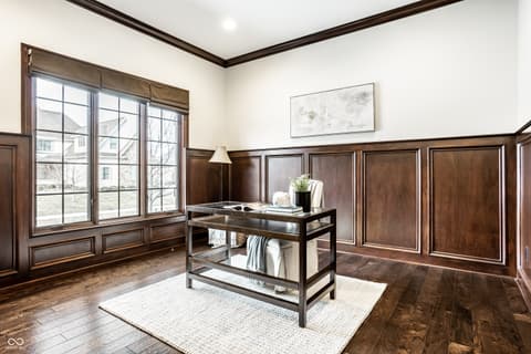 Home office at 13429 Boxelder Court, Carmel, IN