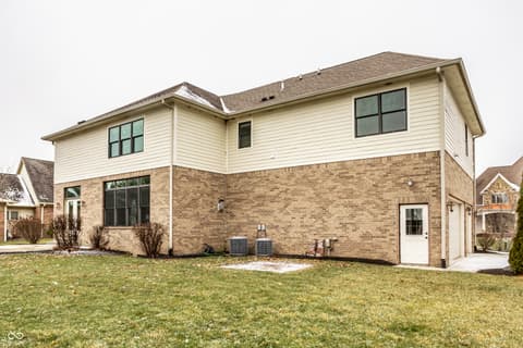 Backyard at 13429 Boxelder Court, Carmel, IN