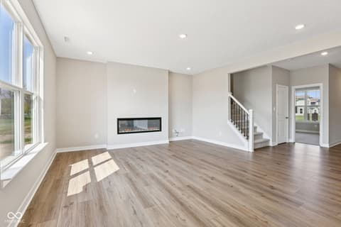 Living room at 3860 White Willow Way, New Palestine, IN