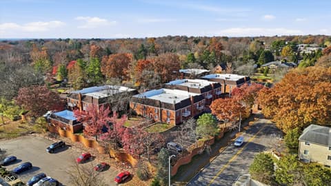 Aerial view at 2608 E 2nd Street, Bloomington, IN