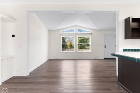 Living room at 5835 Broyles Road, Avon, IN