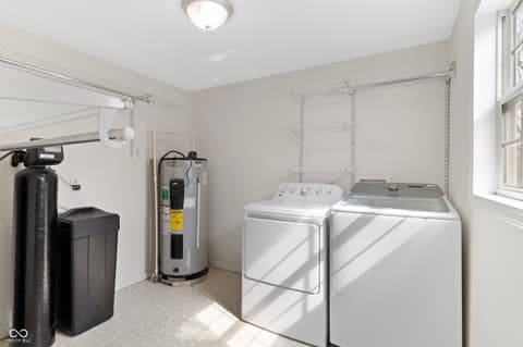 Laundry room at 5835 Broyles Road, Avon, IN