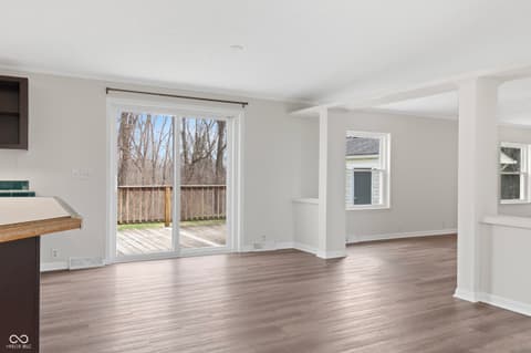 Living room at 5835 Broyles Road, Avon, IN