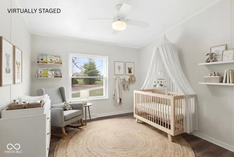 Bedroom at 5835 Broyles Road, Avon, IN