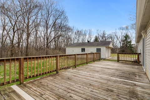 Outdoor living area at 5835 Broyles Road, Avon, IN