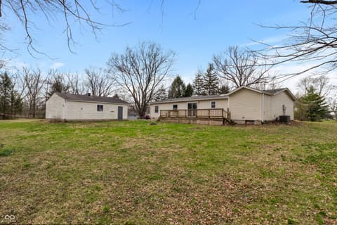 Backyard at 5835 Broyles Road, Avon, IN