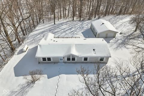 Aerial view at 5835 Broyles Road, Avon, IN