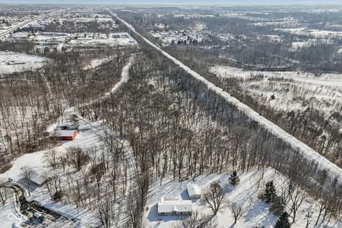 Aerial view at 5835 Broyles Road, Avon, IN