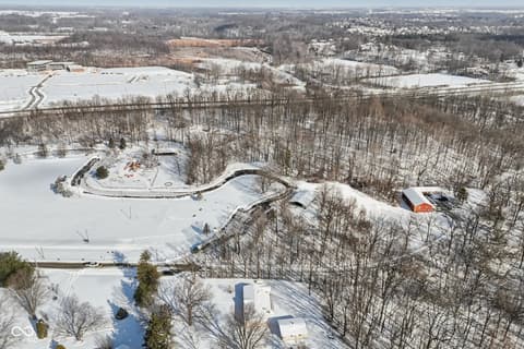 Aerial view at 5835 Broyles Road, Avon, IN