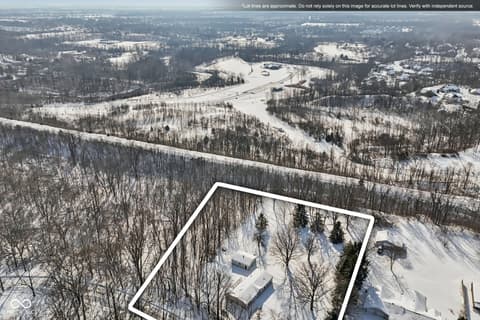 Aerial view at 5835 Broyles Road, Avon, IN