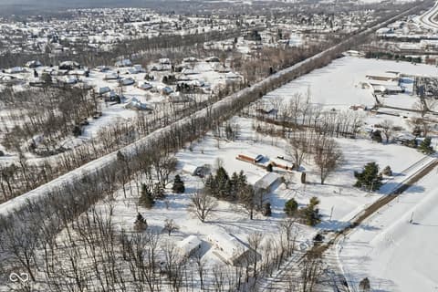 Aerial view at 5835 Broyles Road, Avon, IN