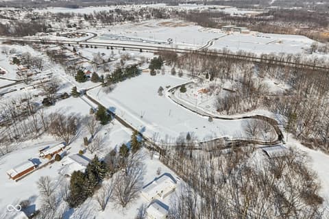 Aerial view at 5835 Broyles Road, Avon, IN
