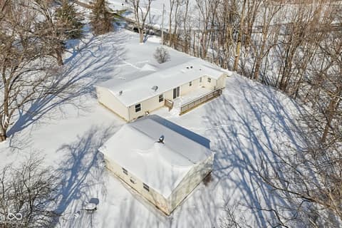 Aerial view at 5835 Broyles Road, Avon, IN