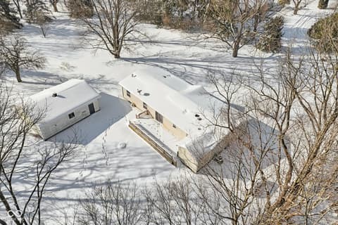 Aerial view at 5835 Broyles Road, Avon, IN