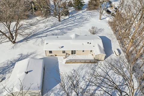 Aerial view at 5835 Broyles Road, Avon, IN