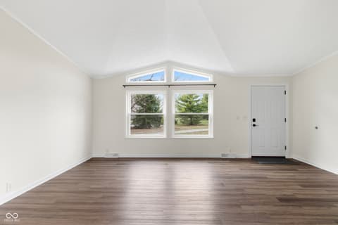 Living room at 5835 Broyles Road, Avon, IN