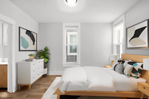 Bedroom at 717 Parkway Avenue, Indianapolis, IN