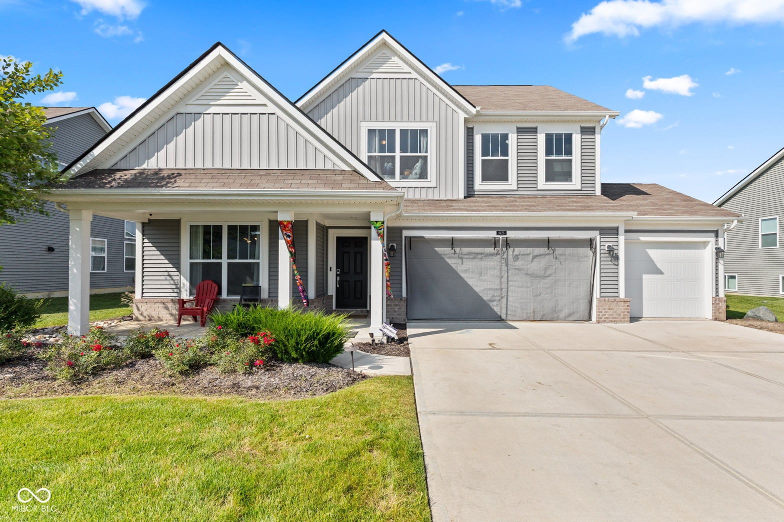 Front exterior at 9426 Orchard Cove Drive, Indianapolis, IN