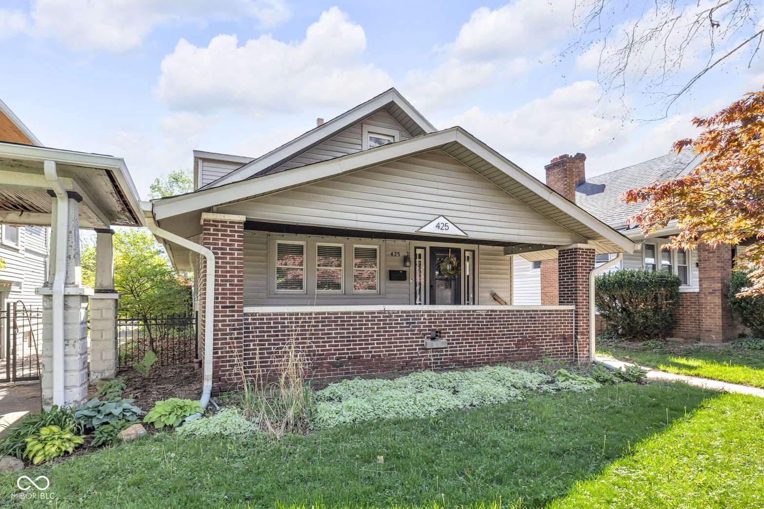 Front exterior at 425 N Bosart Avenue, Indianapolis, IN