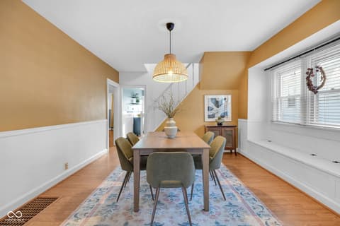 Dining room at 425 N Bosart Avenue, Indianapolis, IN